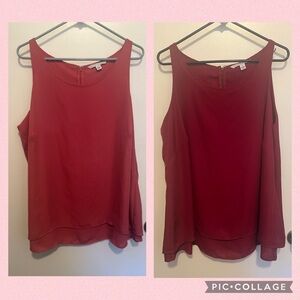 2 Lifestyle Attitude flyaway tank tops